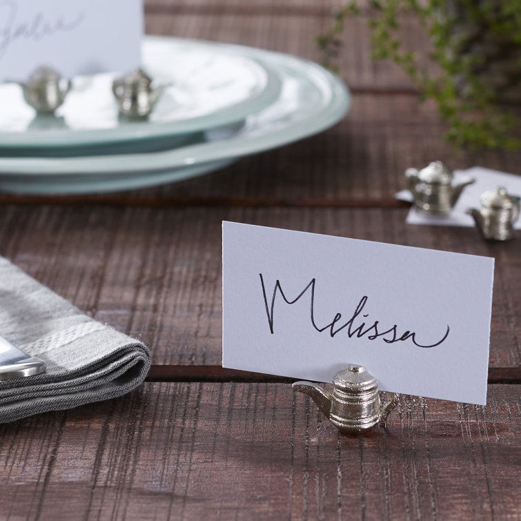 Birch Lane™ Teapot Place Card Holders Wayfair